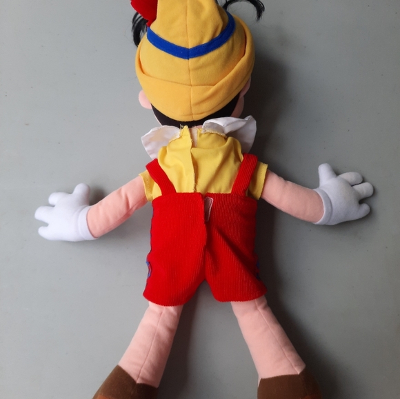 Vintage 1992 Large Pinocchio Stuffed Doll - Picture 2 of 4